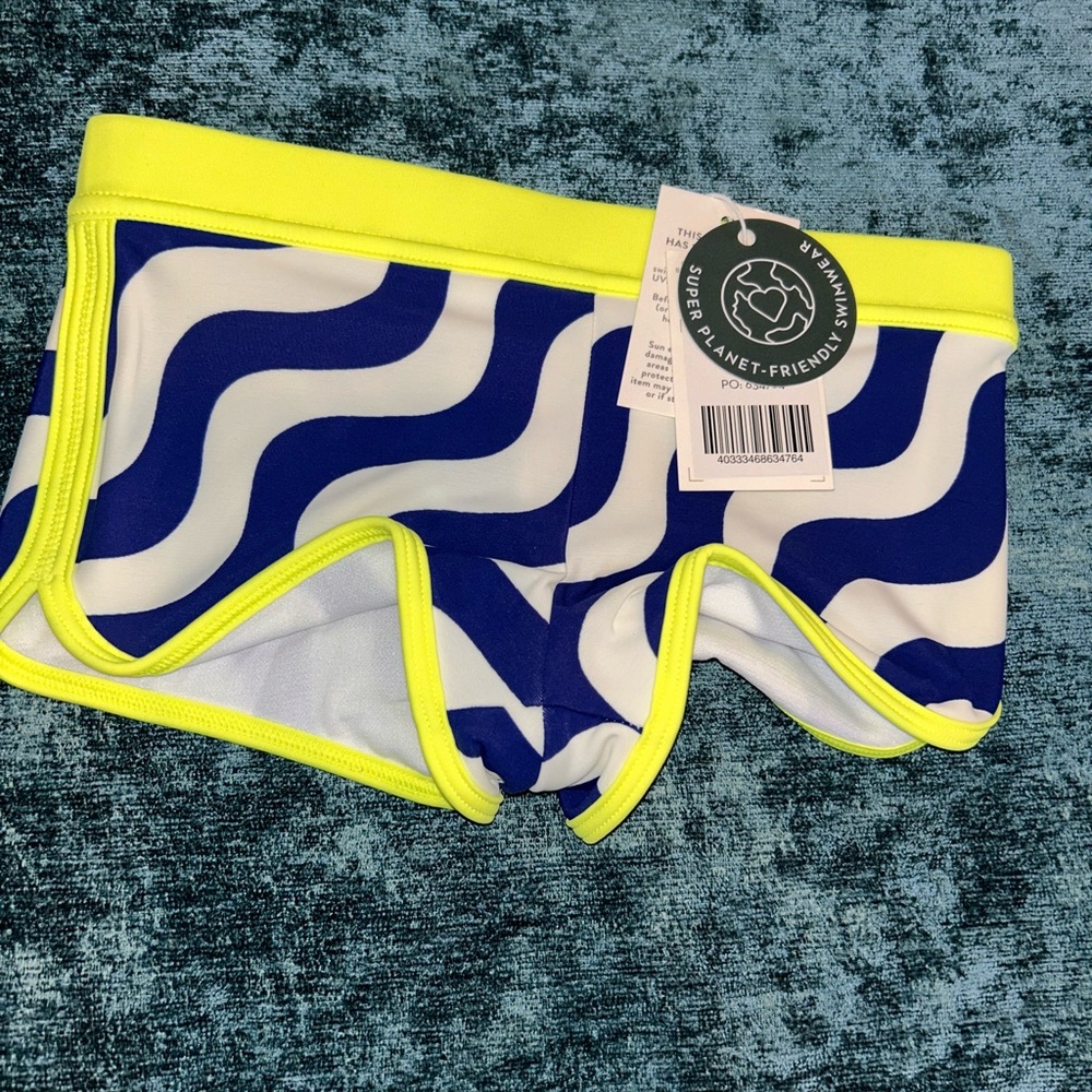 Boden Patterned Swim Shorts